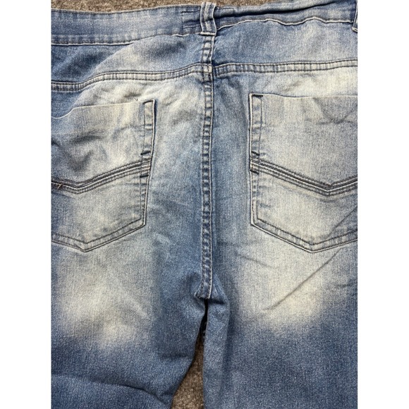 Colours Alexander Julian Jeans Mens 36x30 Blue Straight Leg Stretch Denim - Picture 13 of 16